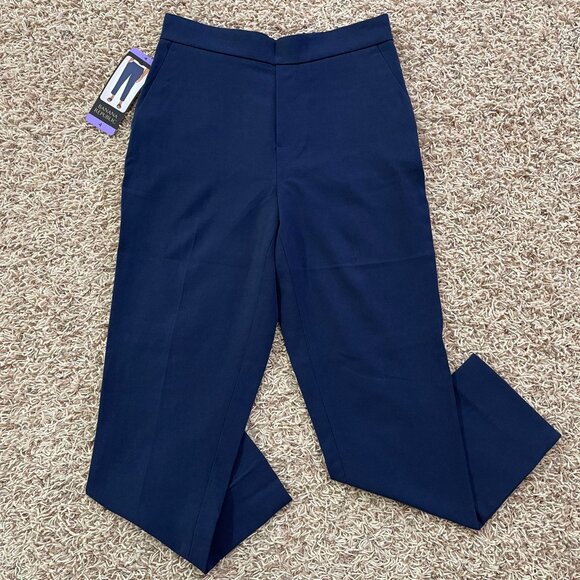 Banana Republic Women’s Tapered Pull-On Pants Navy, Size 4 (New) - Picture 2 of 9